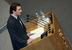 224.Антон представляет разработанный законопроект в Госдуме, Москва, 27 февраля 2009г.